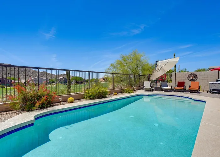 On Fairway! W/ Private Hot Tub & Pool In Dom wakacyjny Mesa